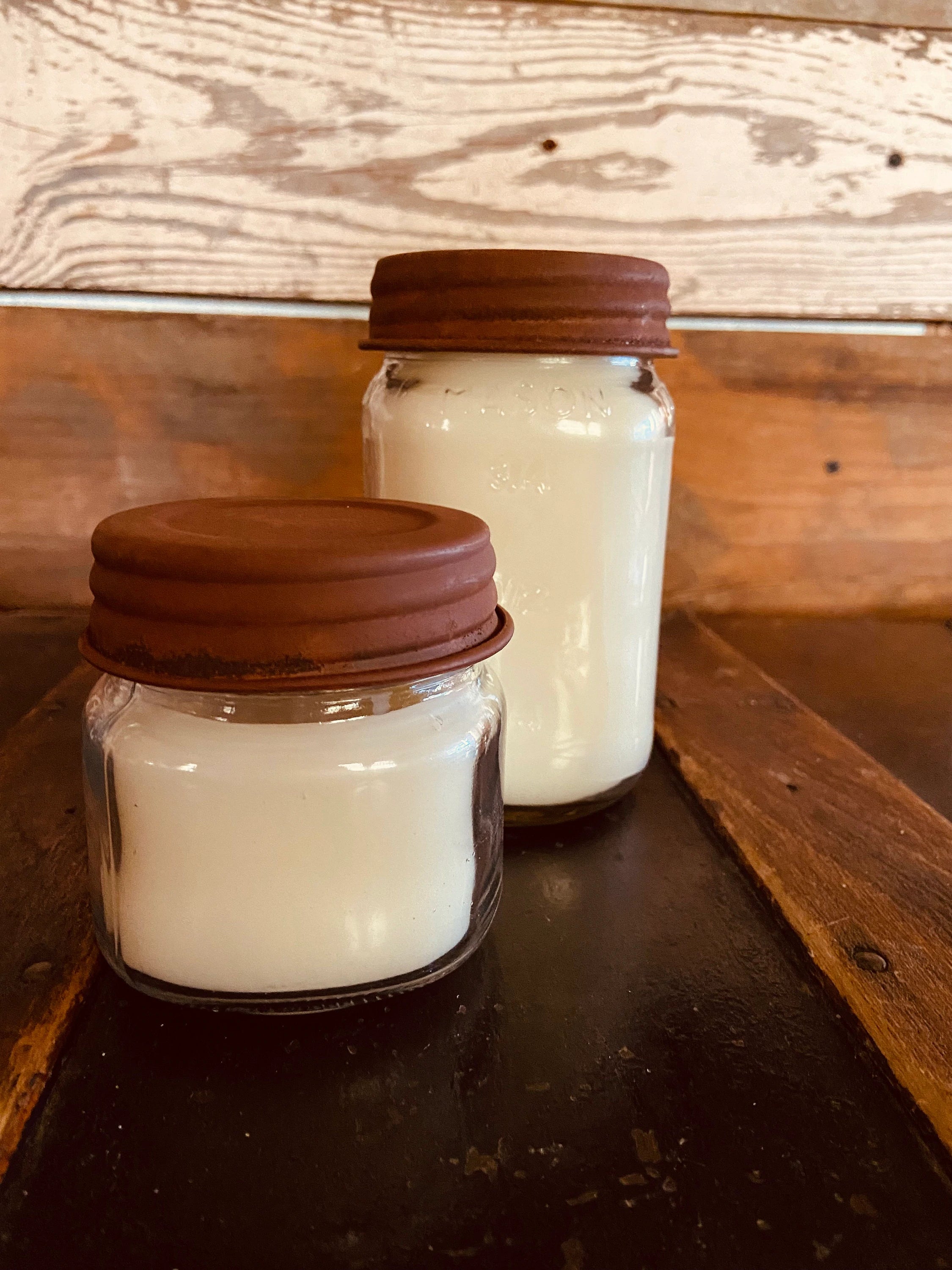 MASON JAR CANDLES – MeltingBarnCandleCo